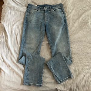 Baby blue jeans skinny H&M skinny Jeans